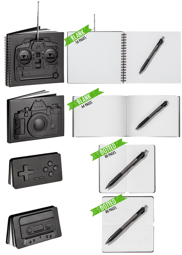 3D notebooks keep you writing in style