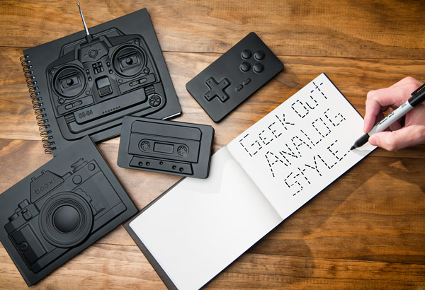 Write in the stylized 3D Notebooks - Gadgets