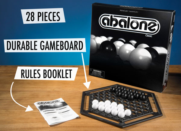 Includes durable game board, 28 pieces, and detailed rules booklet