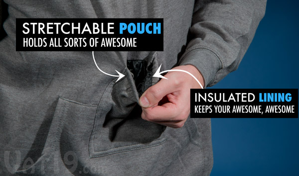 pouch sweatshirt