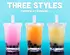Your "flavor" will be selected at random from the available styles (pink, orange, and brown).