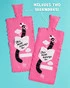 Each order includes two flatulating bookmarks.