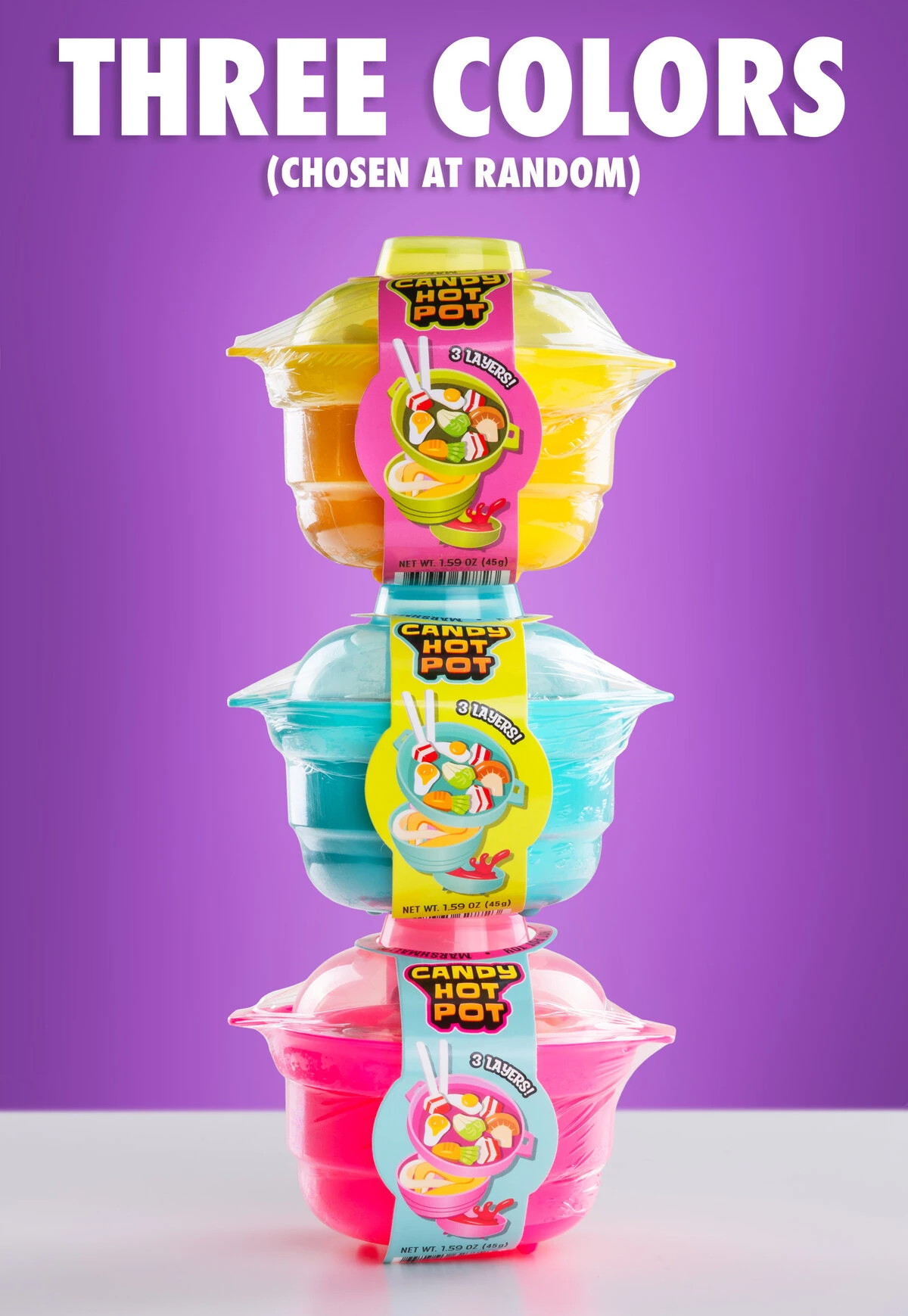 Candy Hot Pot: An interactive candy experience with three layers!