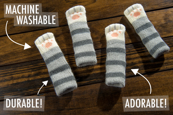 Cat Paw Chair Socks