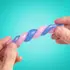 This temperature-sensitive putty changes from blue to pink with just the heat from your hands.