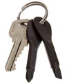 Keychain Screwdriver Set