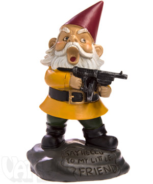 Texas Rangers Garden Gnome - Mad Hatter