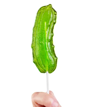 Dill Pickle Lollipop
