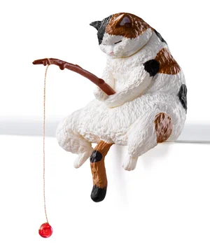 Fishing Cat Figurines