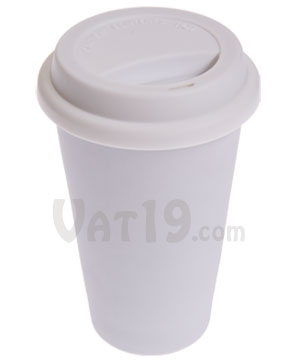 I Am Not a Paper Cup: A ceramic travel mug that looks disposable (but it's  not).