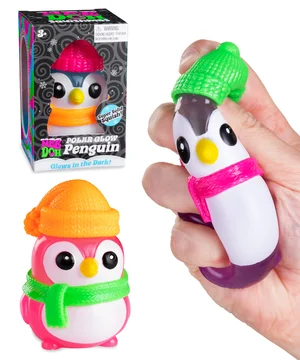 Nee Doh Polar Glow Penguin