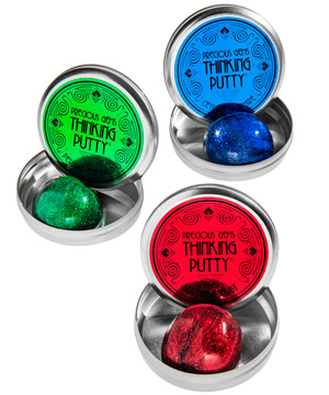 Precious Gems Crazy Aaron Thinking Putty: Putty that shimmers like jewels.