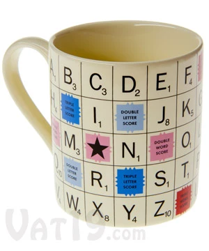 SCRABBLE Tile Mug