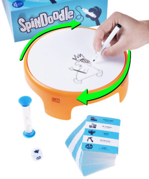 Educational insights Spindoodle, Draw on a Spinning Board, Perfect for  Family Game Night, Ages 8+ 