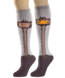 Animal Socks - Ostrich