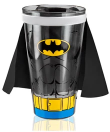 Caped Pint Glasses - Batman