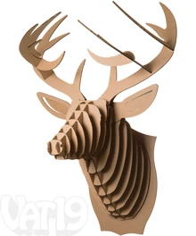 Cardboard Safari Animals - Bucky