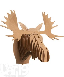 Cardboard Safari Animals - Moose