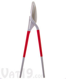 Fork & Knife Chopsticks - Red