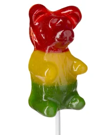 Giant Gummy Bear ... on a Stick - Astro (Cherry, Lemon, Apple)