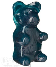 Giant Gummy Bear ... on a Stick - Blue Raspberry