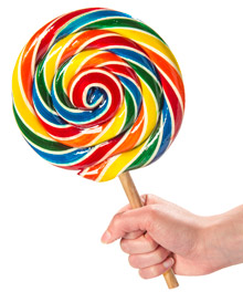 Old Fashioned Giant Lollipop