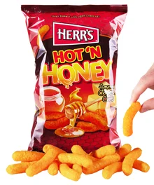 Herr's Hot Honey Cheese Curls