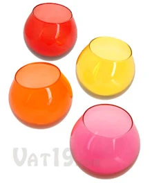 Hula Wobbling Tumblers (4-pack) - Warm