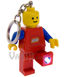 Red LEGO KeyLight Keychain