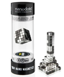 Nanodot Cubes - Onyx + Silver