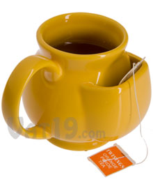 Pouch Tea Mug - Yellow