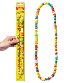 World's Biggest Sour Candy Necklace