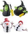 Melting Snowman and Witch