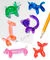 Balloon Animal Erasers