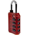 WordLock Luggage Lock Red