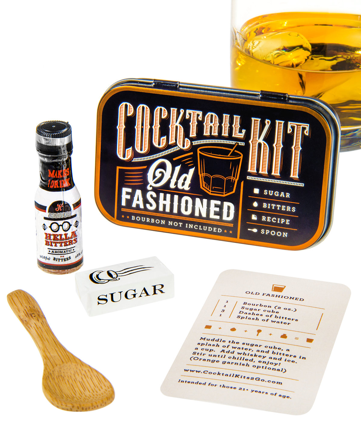 Cocktail Kits 2 Go Everything you need to transform liquor into a