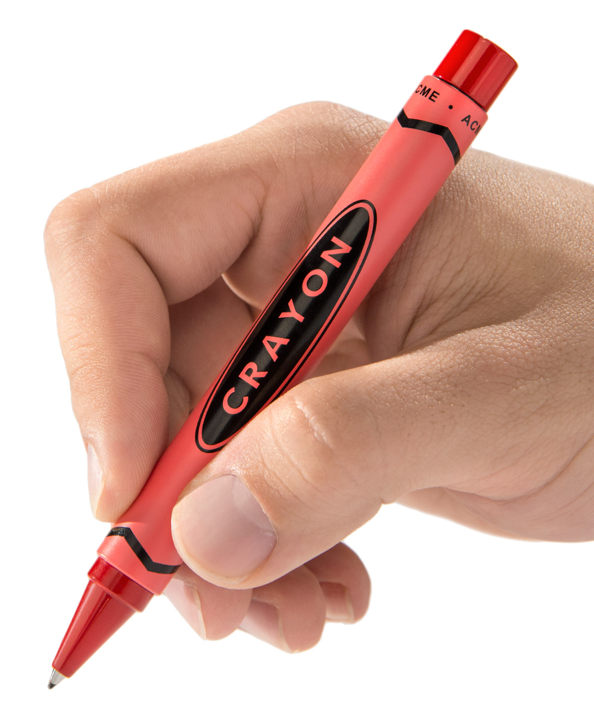 Crayon Pen Highquality ink pen styled after classic crayons