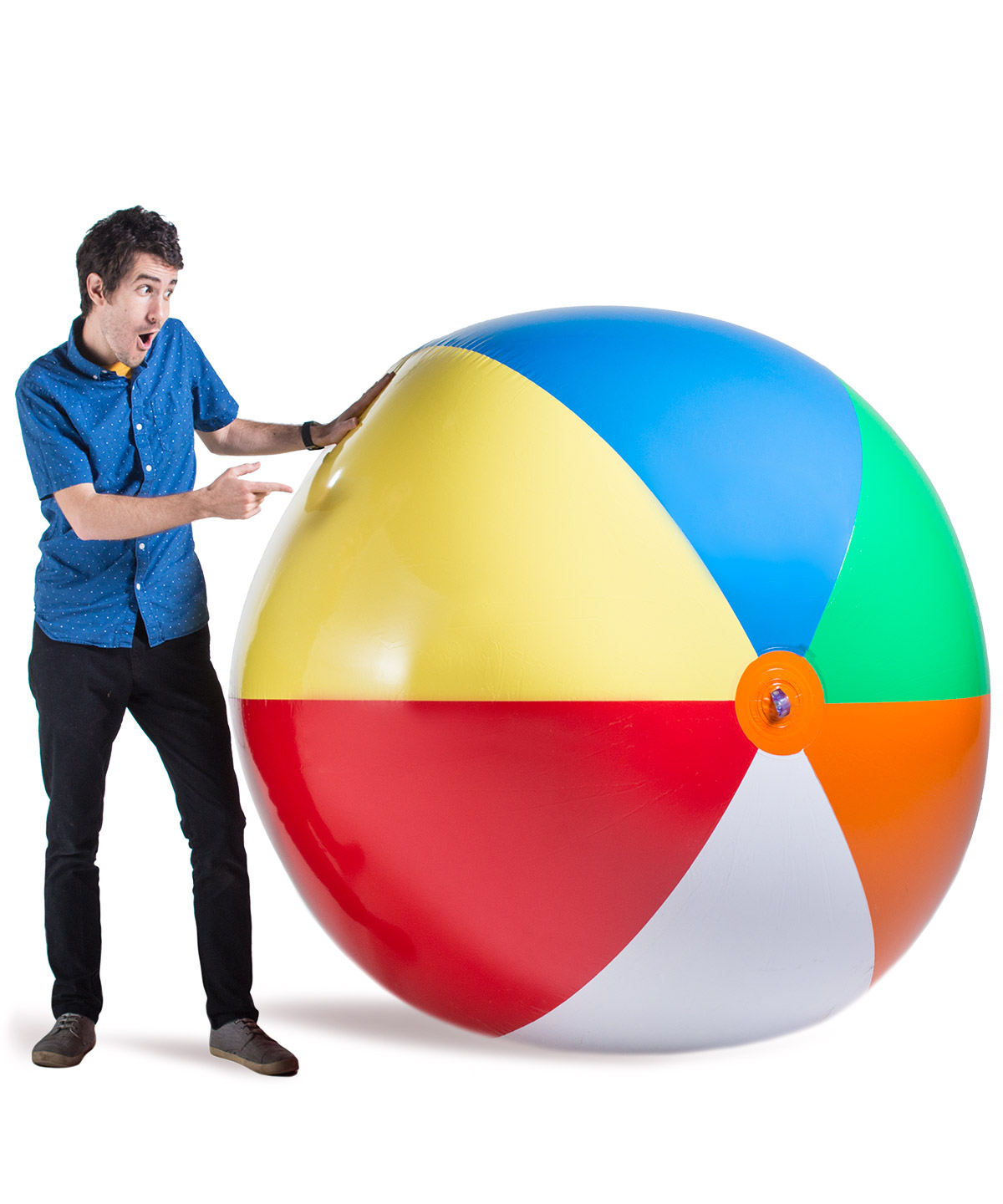 9Foot Beach Ball Gigantic blowup beach ball.