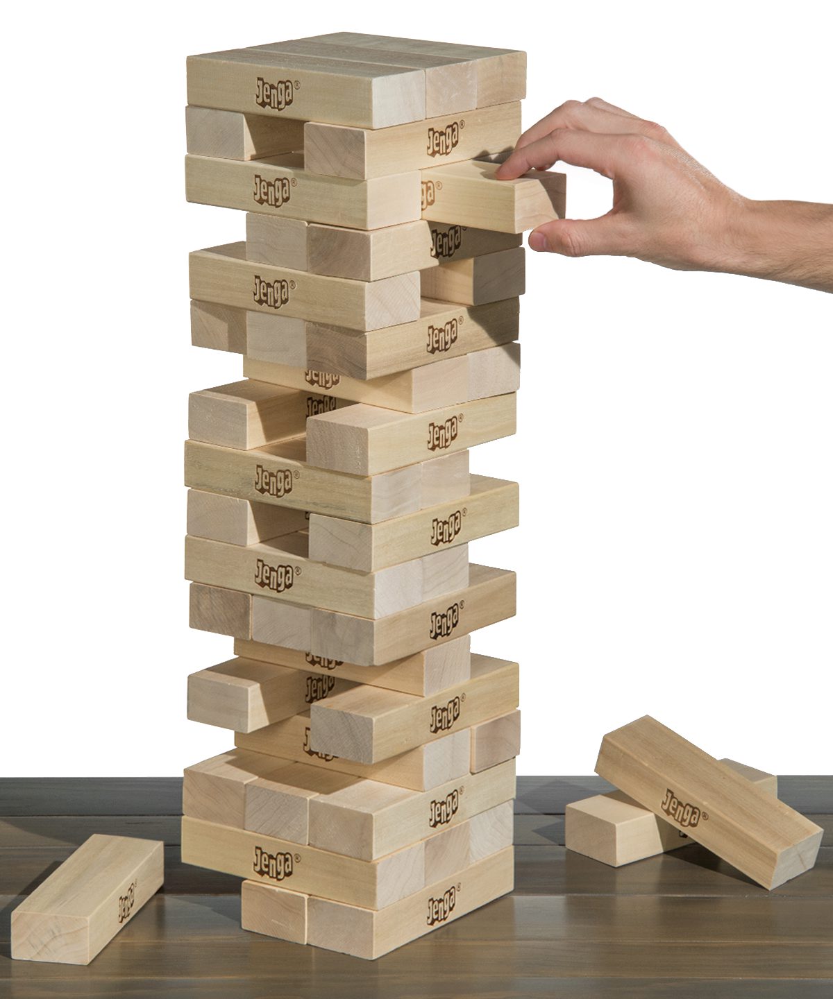 Giant Jenga Oversized block stacking party game