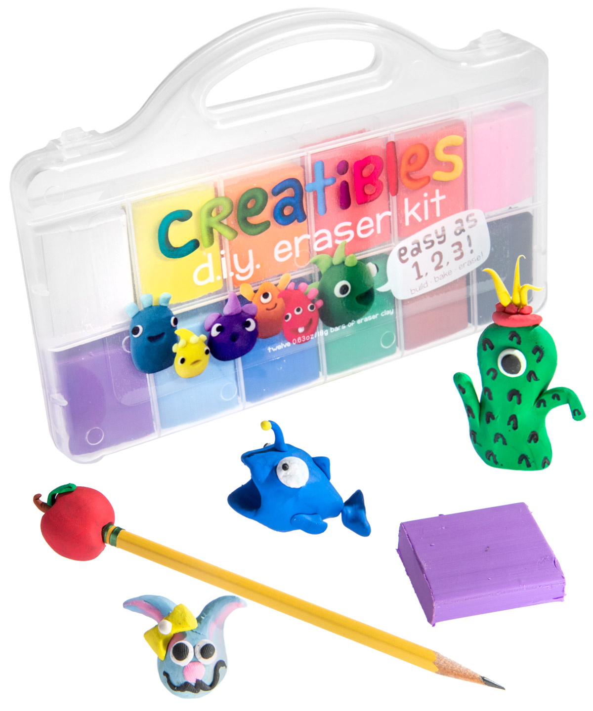 Creatibles DIY Eraser Kit Make Your Own Erasers!