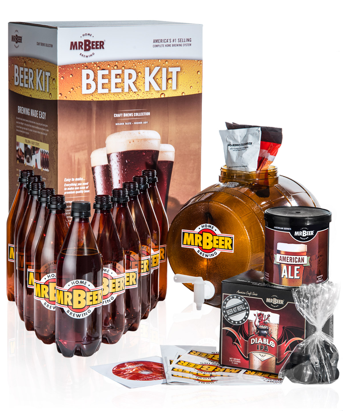 Mr. Beer Craft Collection Home Brewing Kit