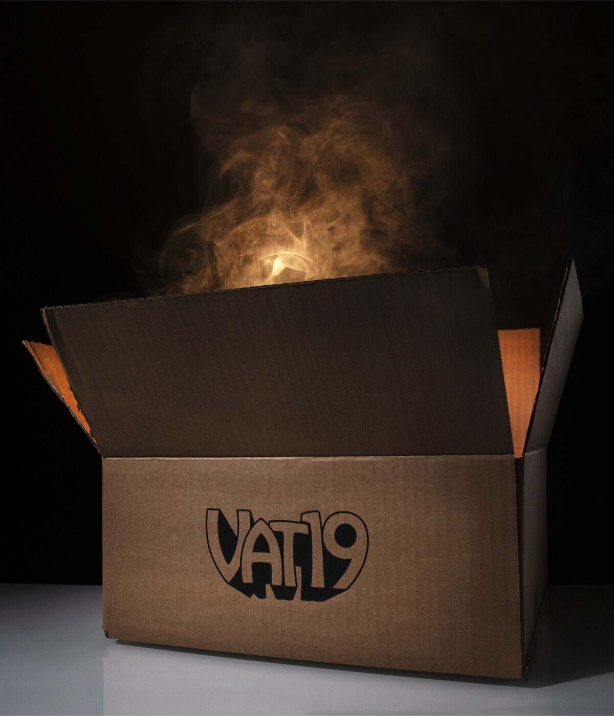 The Mysterious Box of Mystery Surprise curated selection of Vat19 goodies.