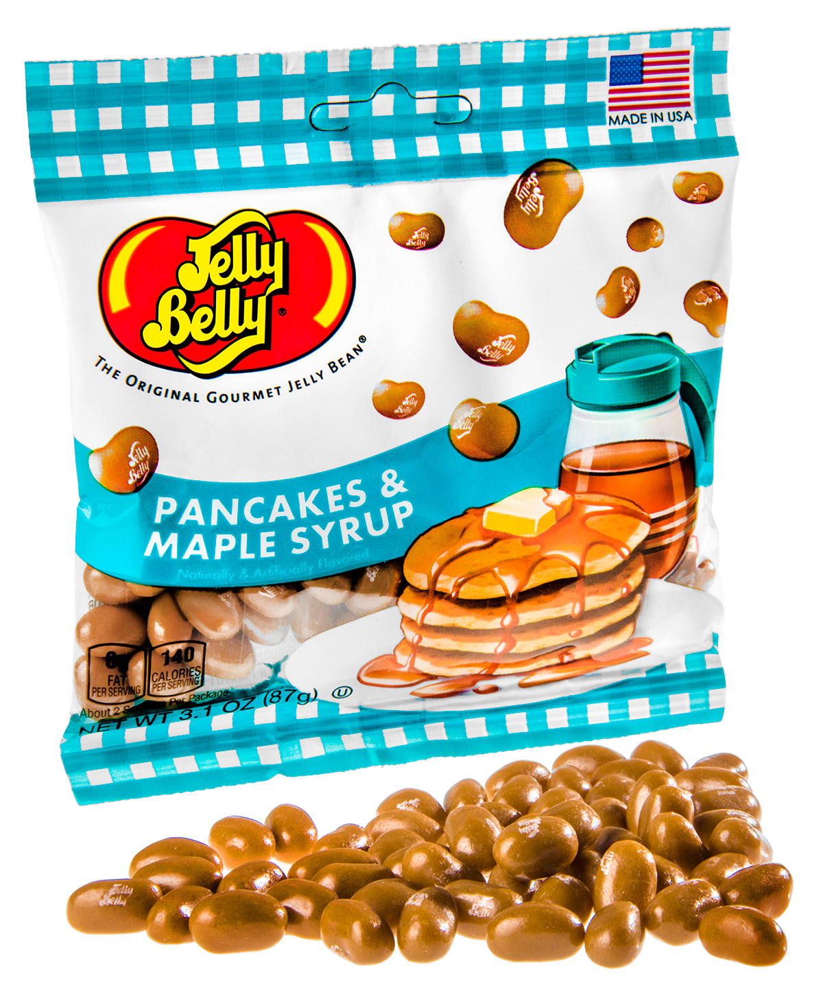 Pancake and Syrup Jelly Beans They taste like maplelaced flapjacks.