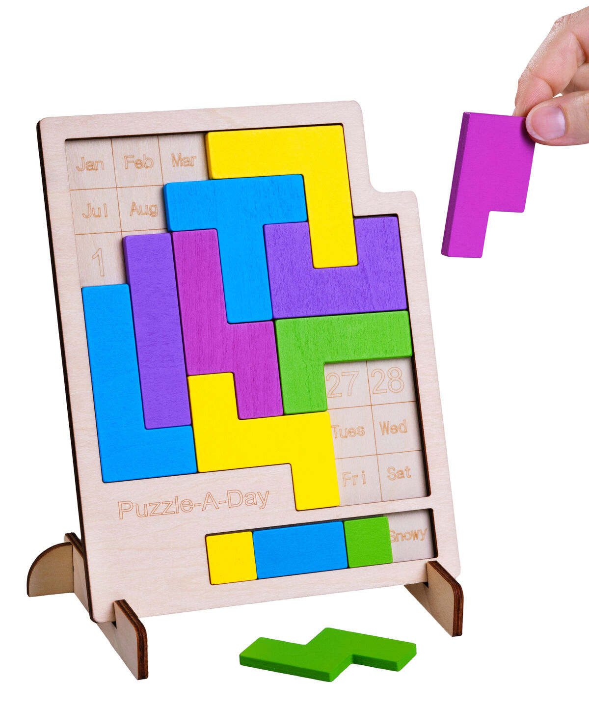 Puzzle A Day Calendar A Unique Calendar That Is Also A Puzzle 