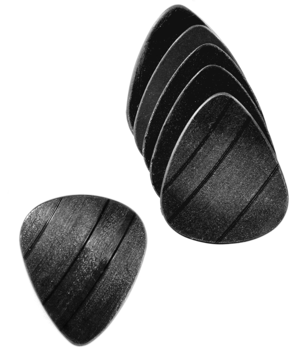 Recycled Vinyl Record Guitar Picks are made from old LPs