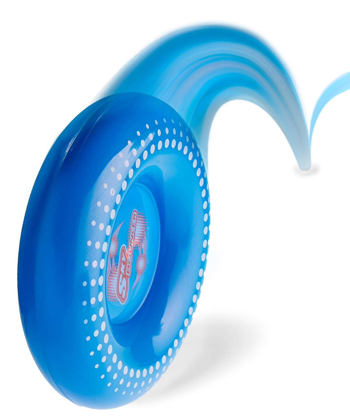 Sky Bouncer Flying disc bounces 25 feet