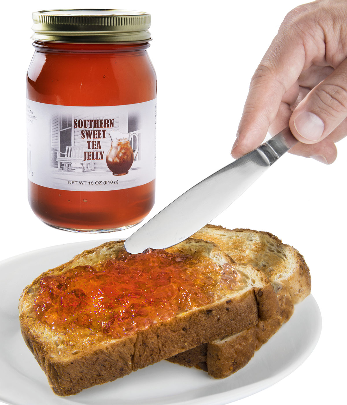 Southern Sweet Tea Jelly A tasty spread flavored like the classic drink.