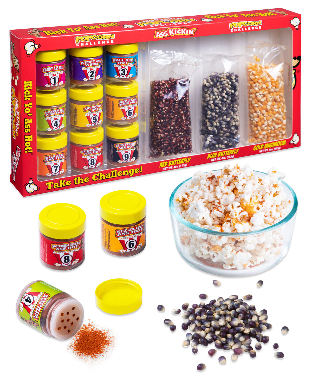 Spicy Popcorn Challenge Can you stomach this pack of spicy popcorn