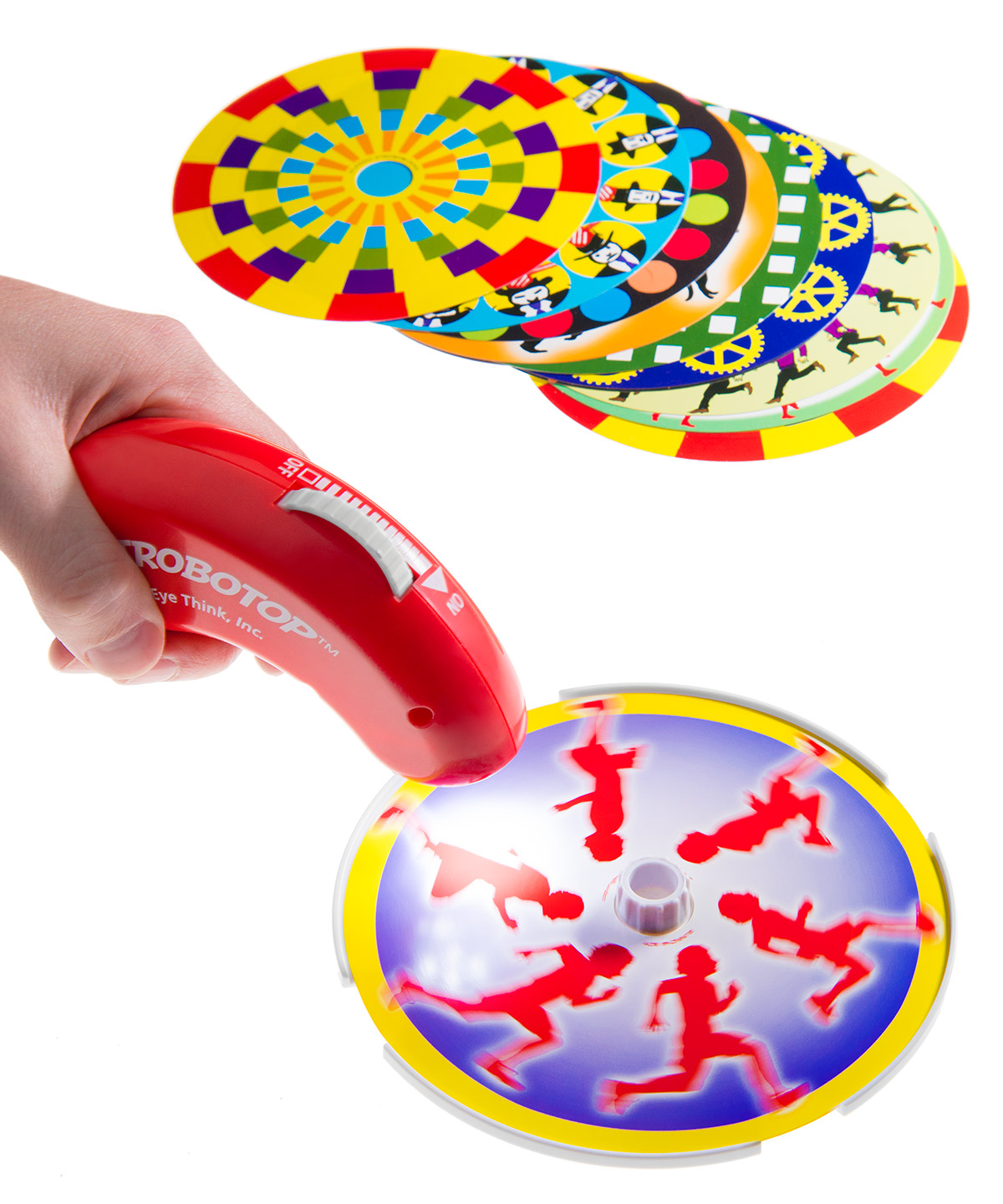 Strobotop Lightphase Animator A flashlight that makes pictures come to