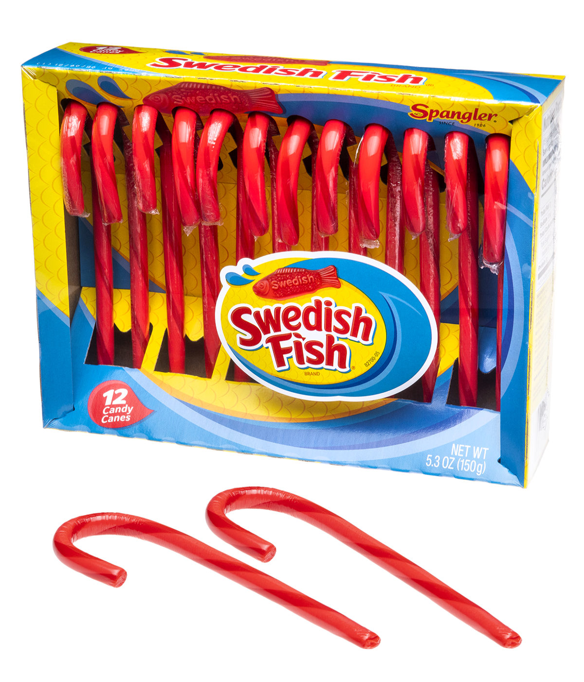 Swedish Fish Candy Canes